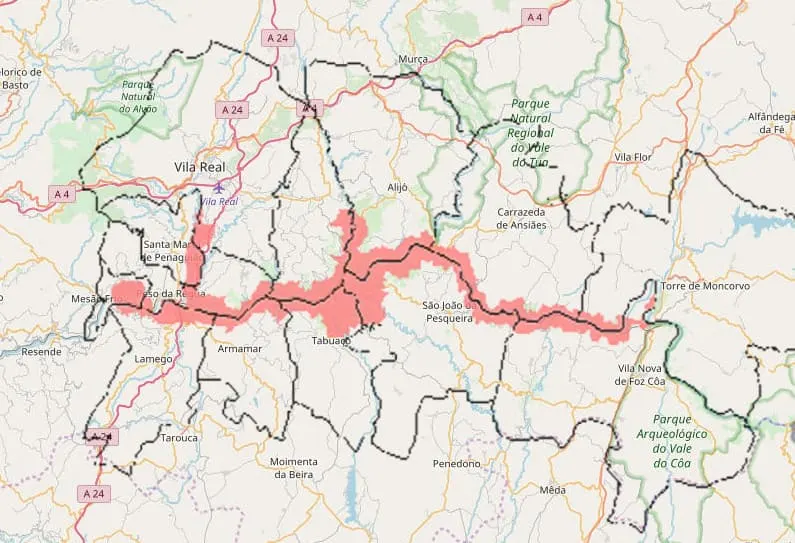 Weinanbaugebiet Alto Douro